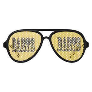 Lunettes De Fête Aviateur Darts Est Le Mot,