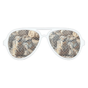 Lunettes De Fête Aviateur "Duo tsé : Deux Quokkas dans leur paradis