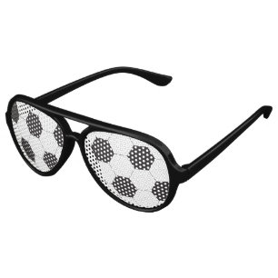 Lunettes De Fête Aviateur Équipe de football à thème