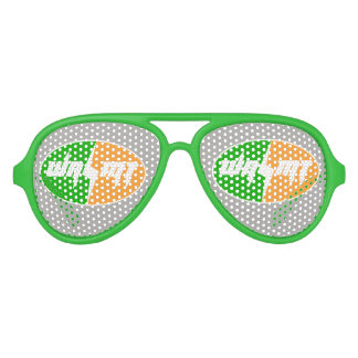 Lunettes De Fête Aviateur Équipe WAMT Thunder Logo Shades