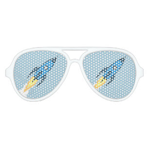 Lunettes De Fête Aviateur Espace extra-atmosphérique moderne simple de