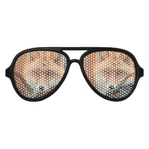 Lunettes De Fête Aviateur Espèces de Fox