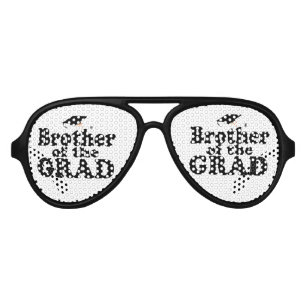 Lunettes De Fête Aviateur Famille de diplômés - Frère de la Grad