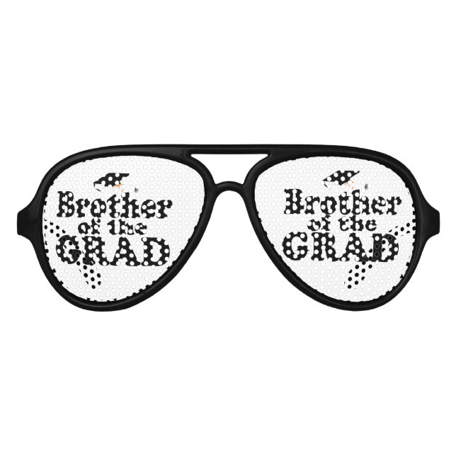 Lunettes De Fête Aviateur Famille de diplômés - Frère de la Grad (Devant)