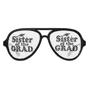 Lunettes De Fête Aviateur Famille de diplômés - Soeur de la Grad
