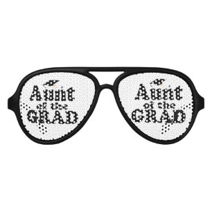 Lunettes De Fête Aviateur Famille de diplômés - Tante de la Grad
