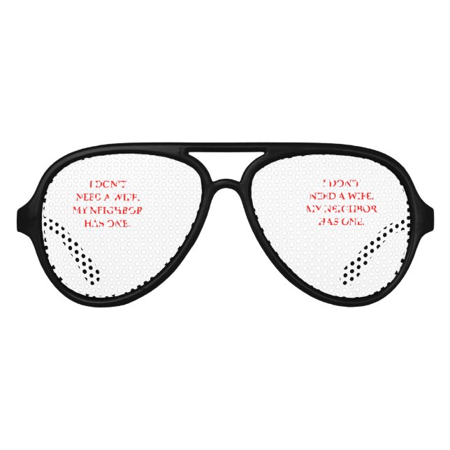 LUNETTES DE FÊTE AVIATEUR FEMME (Devant)