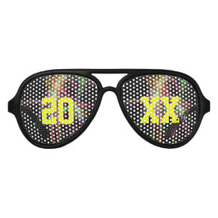 Lunettes De Fête Aviateur Feu D'Oeuvre Et Vols De Nouvel An