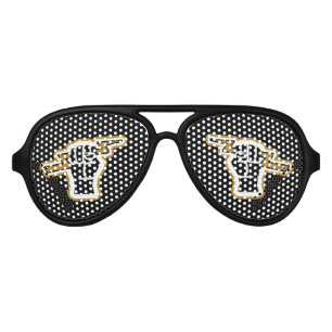 Lunettes De Fête Aviateur Fist Party Shades