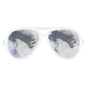 Lunettes De Fête Aviateur Franz Josef Glacier Vue aérienne, Nouvelle-Zélande