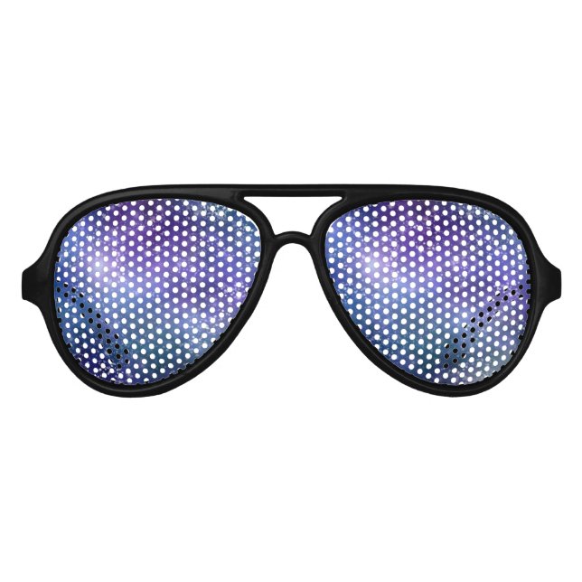 Lunettes De Fête Aviateur Galaxie magnifique (Devant)