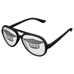 Lunettes De Fête Aviateur Grad Casquette