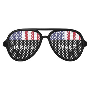 Lunettes De Fête Aviateur HARRIS WALZ 2024 États-Unis