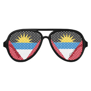 Lunettes De Fête Aviateur Indicateur Antigua