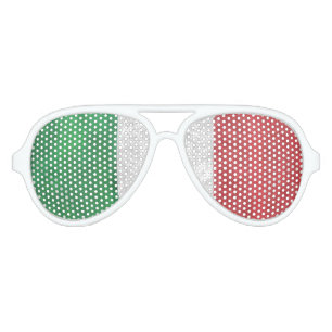 Lunettes De Fête Aviateur Italie
