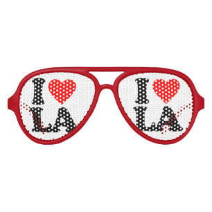 LUNETTES DE FÊTE AVIATEUR J'AIME LA LA