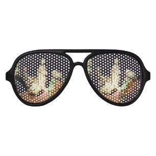 Lunettes De Fête Aviateur Jésus est né