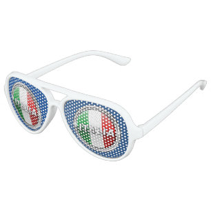 Lunettes De Fête Aviateur La Bandiera
