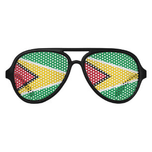 Lunettes De Fête Aviateur La Guyane