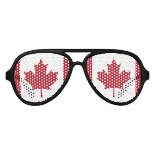 LUNETTES DE FÊTE AVIATEUR LE CANADA