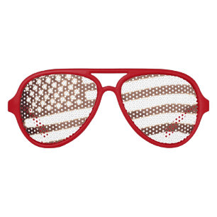 Lunettes De Fête Aviateur LES Etats-Unis