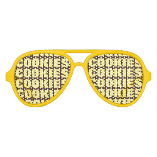 Lunettes De Fête Aviateur Les nuances de fête de l'obsession des cookies. Lu