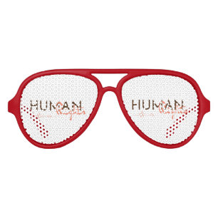 Lunettes De Fête Aviateur Lifeline to Human Rights