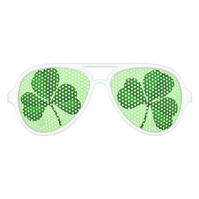 Lunettes De Fête Aviateur L'ombre de la parade de la Saint-Paddys (Devant)