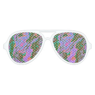 Lunettes De Fête Aviateur Marbre aigre