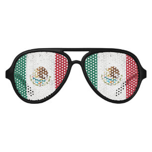 Lunettes De Fête Aviateur Mexique