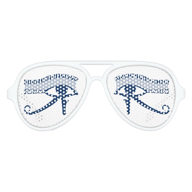 Lunettes De Fête Aviateur OEil égyptien de Horus concepteur de pharaon (Devant)