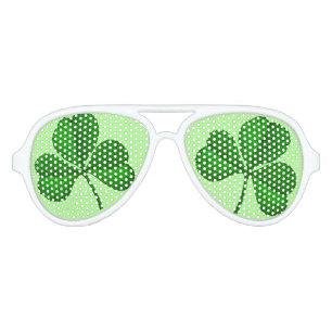 Lunettes De Fête Aviateur Ombre de défilé de jour de St Paddys
