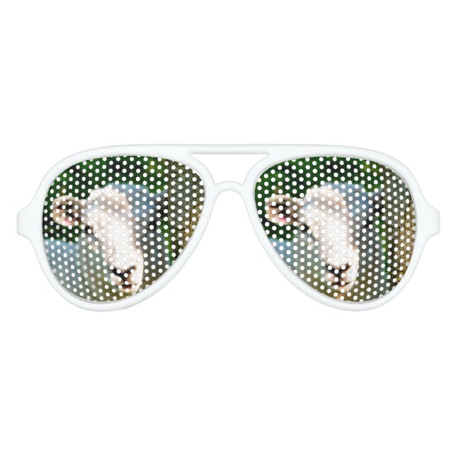 LUNETTES DE FÊTE AVIATEUR PETIT MOQUETTE (Devant)