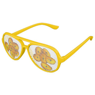 Lunettes De Fête Aviateur Plaines frites Cuisine Bananes Caraïbes Alimentati