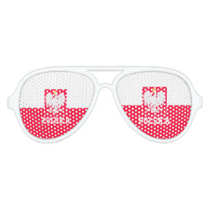 Lunettes De Fête Aviateur Pologne