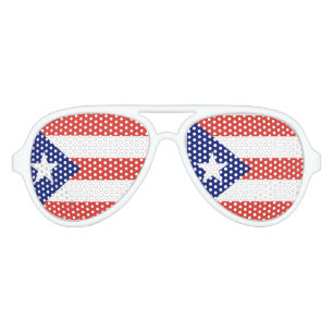 LUNETTES DE FÊTE AVIATEUR PORTO RICO