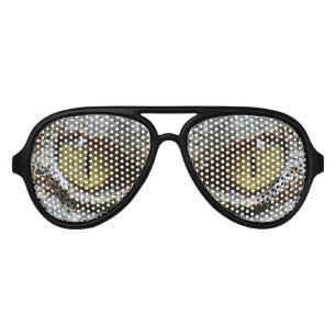 Lunettes De Fête Aviateur Reptile