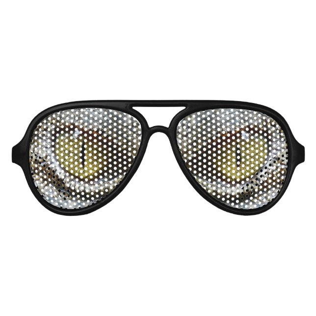 Lunettes De Fête Aviateur Reptile (Devant)