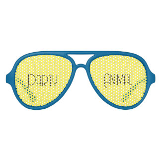 Lunettes De Fête Aviateur Shades de la fête des animaux