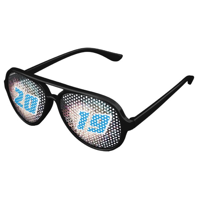 Lunettes De Fête Aviateur Shades du Parti 2019 (Angle)