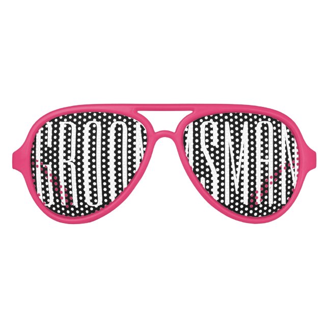 Lunettes De Fête Aviateur Shades du Swag Party de Groomsman (Devant)
