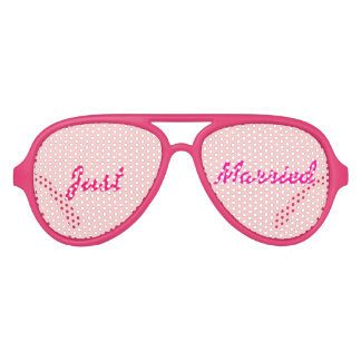 Lunettes De Fête Aviateur Shades juste mariées