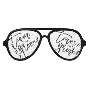 Lunettes De Fête Aviateur Team Groom Bow Cravate Bachelor Party Mariage pers