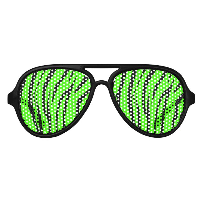 Lunettes De Fête Aviateur The Tiger (Devant)