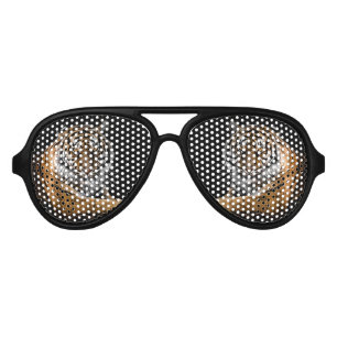 Lunettes De Fête Aviateur Tigre animal sauvage de la Jungle