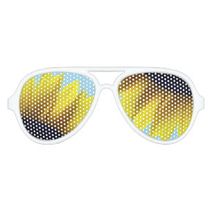 Lunettes De Fête Aviateur Tournesol