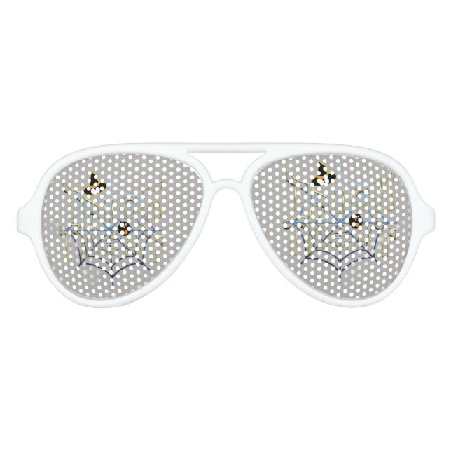 Lunettes De Fête Aviateur Trick-or-Treat-Haloween (Devant)