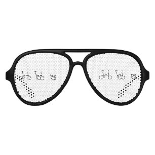 Lunettes De Fête Aviateur Vélo pliant Brompton