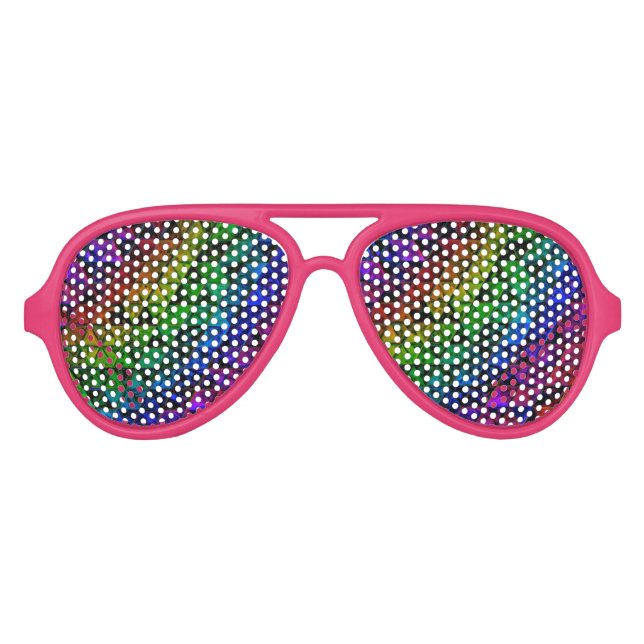 Lunettes De Fête Aviateur Verre de fierté (Devant)