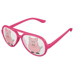 Lunettes De Fête Aviateur Verres de partie de porc
